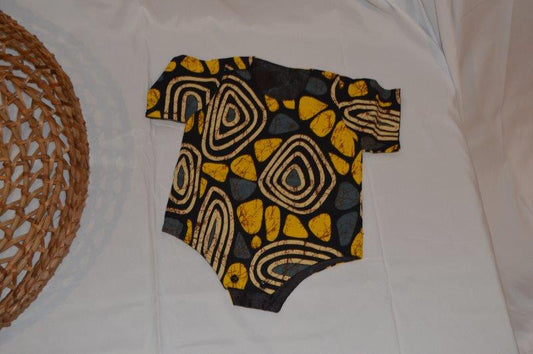 Ankara Baby Playsuit – Unique and Vibrant Outfits for Babies & Toddlers